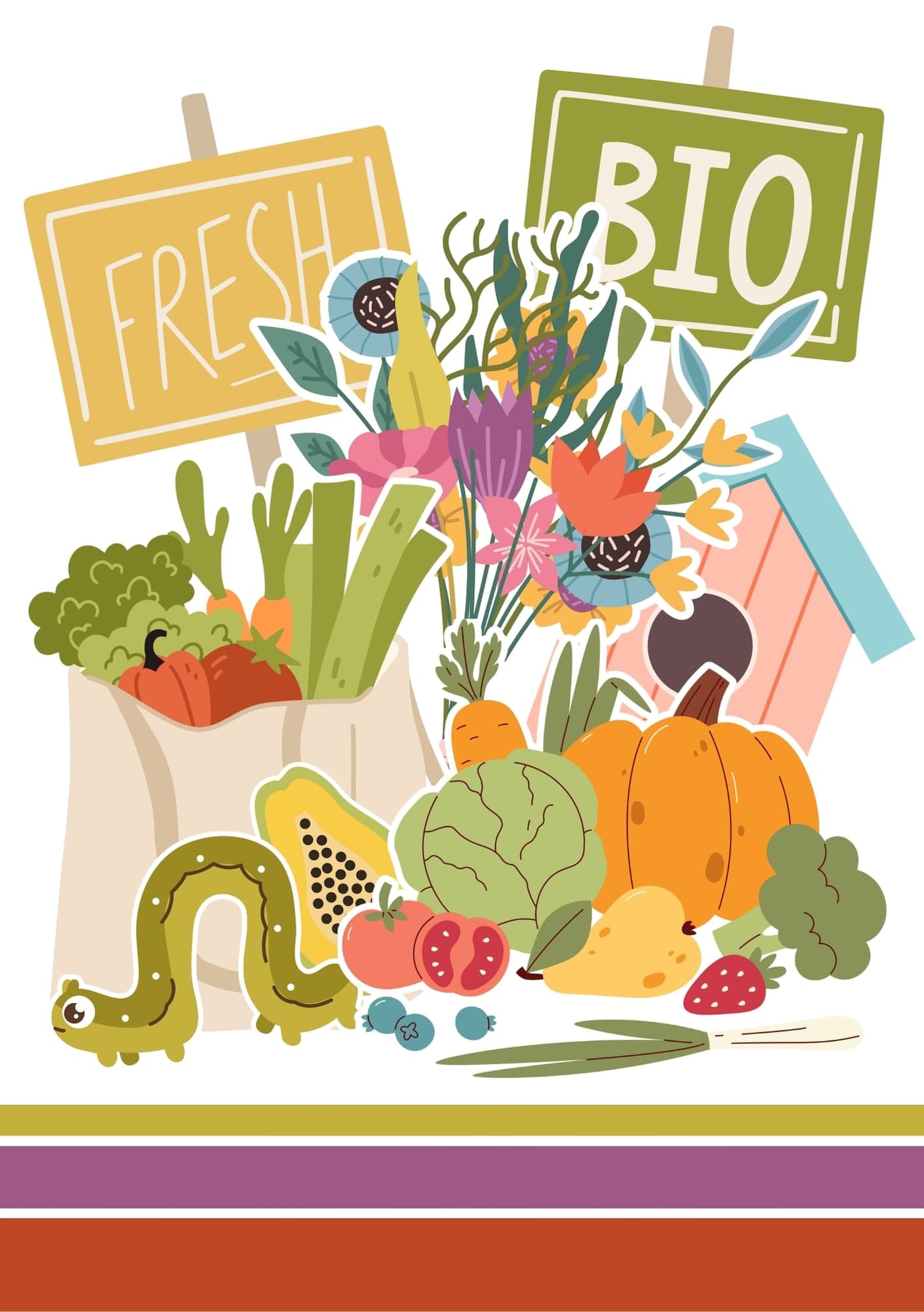Primavera e Colheita, capa